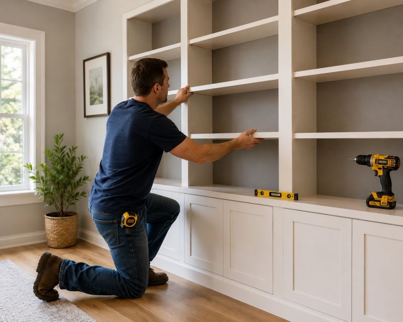 Bookshelves Installation in Fairfax, VA